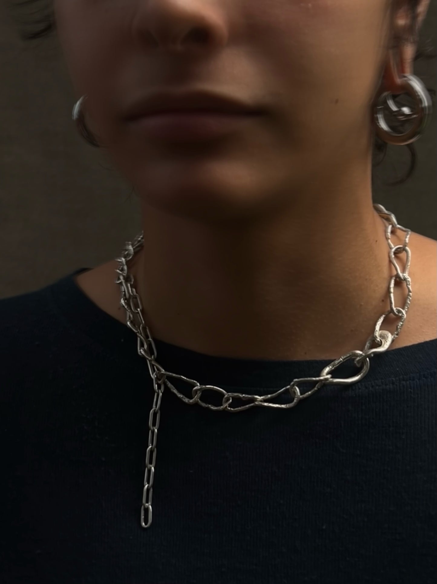 Coexist Silver Chain
