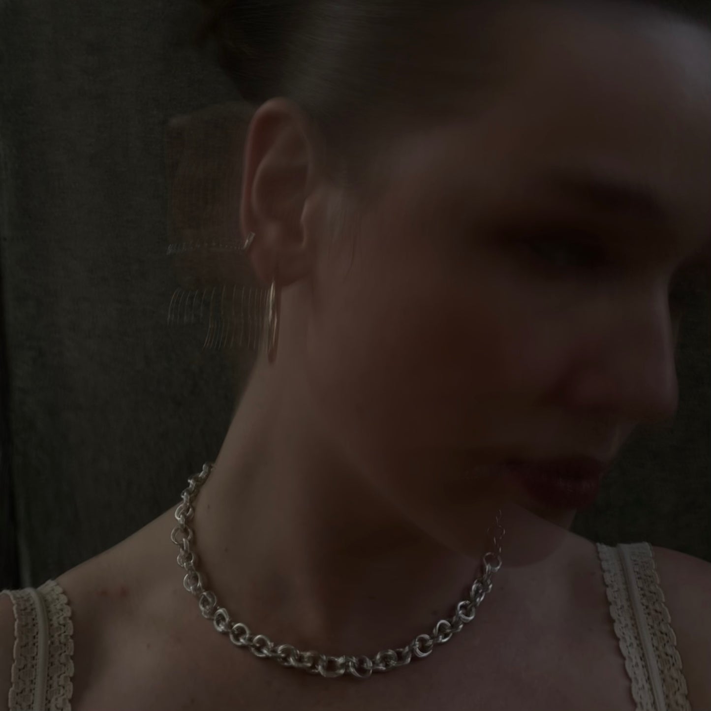 Round Link Silver Chain